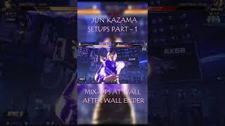 TEKKEN 8 | Jun Kazama Setups Part 1 #junkazama #comboguide #tekken #tekken8jun