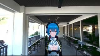 VR AI Waifu voice commands