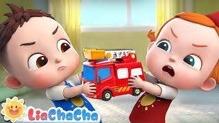 Sharing is Caring | Sharing Toys Song | EP52 | LiaChaCha Nursery Rhymes & Baby Songs