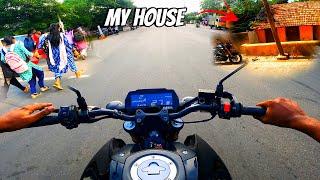 This is my house .. MT-15 black || Mt motovlog in tamil...#mt15 #yamaha #akash #cycletamizha
