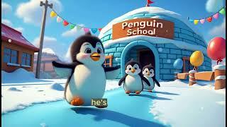 Penny the Penguin Goes to School | Preschool & Toddler Learning Videos | Nursery Rhymes & Kids Songs