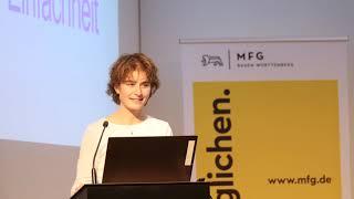 "Welche Skills brauchen Journalist*innen?": Lea Irion beim M³ Medienmacher*innen Meet-up