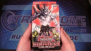 Yugioh HERO Strike Structure Deck Opening / Review - New Elemental & Masked Heroes