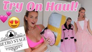 TESTING RETRO STAGE?! | Vintage Try On Haul