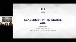 HEC MSIE Webinar - Leadership in a Digital Age