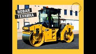 Краткий обзор виброкатка Cat CB10