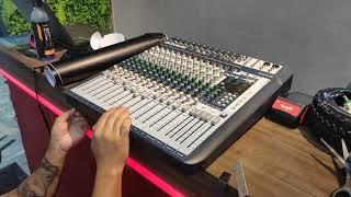 Novidade na área, nova ferramenta de trabalho Soundcraft Signature 16