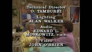 The Golden Girls “Mixed Blessings” Credits