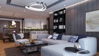 Thiết Kế Nội Thất Chung Cư - Nội Thất Chung Cư Thăng Long Number 1 Nhà Chị Quỳnh