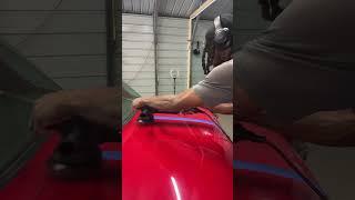 #detailing #fyp #smallbusiness #satisfying #clean #chevy #1955 #belair #God #detail #Red #clasic