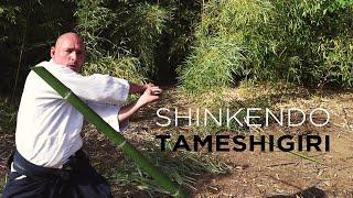 Shinkendo Tameshigiri | Traditional samurai sword cutting