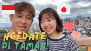 Jalan jalan di taman jepang (ada kuburan samurai, anak pohon sakura )