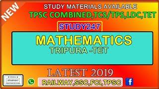 #TTET #MATHS #NOTEST-TET Maths preparation guide ||STUDY247||