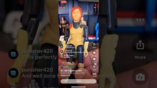 G.I. Joe Scarlett v1 Whatnot Live Stream Auction, 2022 Throwback #whatnot #gijoe