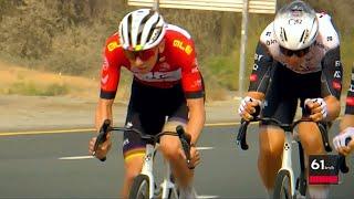 Tadej Pogacar and UAE Launch the Crosswinds | UAE Tour 2025 Stage 4