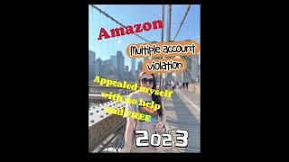 Amazon multiple seller account violation and appeal 2023. My own story, no lawyers or help