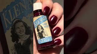Revival: Vintage 1940s Wartime Klenale Nail Polish in the shade Gay Nite