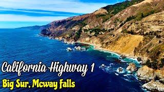 USA EP 05: RoadTrip 2024 | McWay Falls, Big Sur | California 1 | Pacific Coastline | Roving Couple