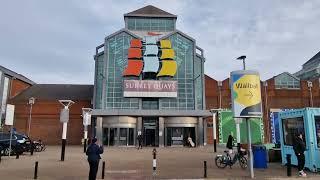 SURREY QUAYS Shopping Centre (2024) Walking through