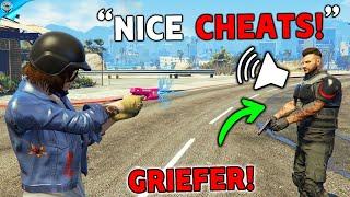 Griefers get owned so badly they thought we were cheating! (GTA Online)