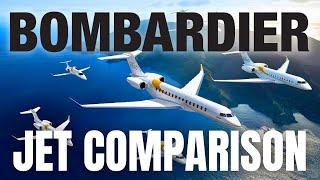 The Top 5 Bombardier Jets Compared by Price & Specs