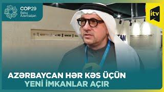 “Azərbaycan yaşıl bərpa olunan enerji layihələrini inkişaf etdirməyə imkan verir”