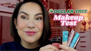 DOLLAR TREE Makeup Finds - Trying Them On