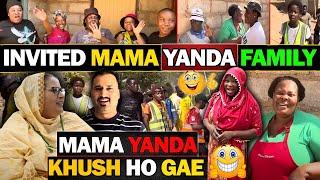 Whole family of mama yanda invited on birthday ️