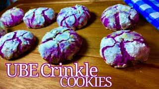 Anywhen You Say/Ube Crinkle Cookies/Pwedeng Pwedeng Ipang Negosyo #HowToMakeUbeCrincle