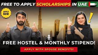 UAE (DUBAI) 100% Funded Scholarships For Pakistani & Indian Students! Universities Page