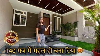 140 Gaj Most Beautiful Three Floor Luxury 4+1 Bhk Villa interior Tour | Property in Vaishali Jaipur