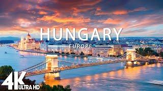 FLYING OVER HUNGARY (4K UHD) - Relaxing Music Along With Beautiful Nature Videos - 4K Video UltraHD