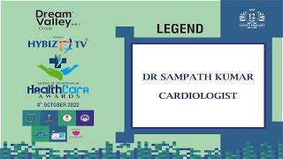 Dr. Sampath Kumar - Cardiologist | Hybiz.Tv Healthcare Awards 2022 | Hybiz tv