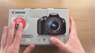 Canon 1200D (Rebel T5) - Unboxing!