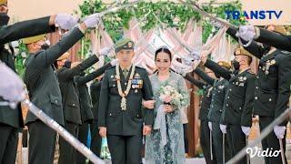 Adakan Pesta Pertunangan - Ayu Tingting & Muhammad Fardhana Gelar Upacara Pedang Pora TNI