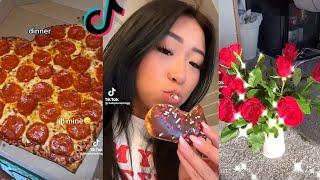 WHAT I EAT IN A DAY ️ Valentine's Day Edition ️ TikTok Compilation