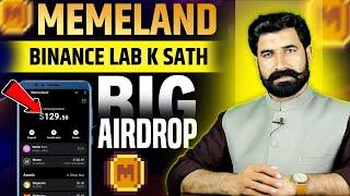 Memeland Airdrop | Binance Lab New Project | Memecoin Mining bot | Memeland Withdraw | Albarizon