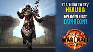 I Designed a WEAKAURA to Help Me Heal in WoW—Time to Heal My FIRST DUNGEON as a Legally Blind Gamer!