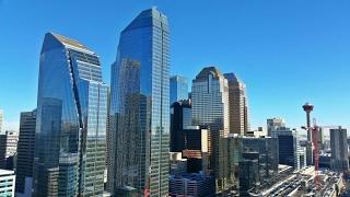 BEAUTIFULLY SKYSCRAPER DOWNTOWN CALGARY ALBERTA