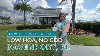 Move in Ready 2023 New Construction Home| Special Low Interest Rates Davenport, FL | Central Florida