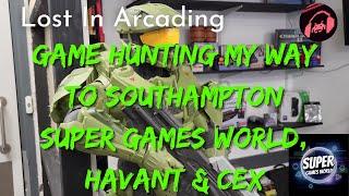 Game Hunting my way to Southampton - Super Games World, Havant & CeX