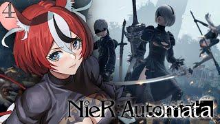 ≪NieR:Automata≫ I need more. FIRST TIME PLAY-THROUGH! #4 【SPOILER WARNING】