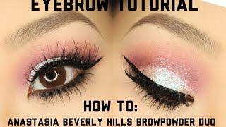 Anastasia Beverly Hills Brow Powder Tutorial Perfect Brows️