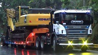 MUATAN RAKSASA BOLO !! TRUCK TRAILER SCANIA HINO 500 TRUK TRONTON UD QUESTER ISUZU GIGA FUSO FIGHTER