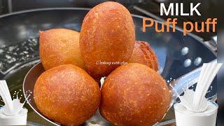 MILK PUFF PUFF RECIPE | HOW TO MAKE MILKY PUFF PUFF  | BOFROT / AUTHENTIC GHANA WET PUFF PUFF RECIPE