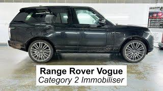 Range Rover Vogue – Category 2 Immobiliser | Dragon Car Alarms | Fareham