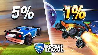 How much better is a Top 1% vs Top 5% Rocket League player?