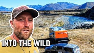 Stealth camping in paradise, Mountains, rivers, free camping