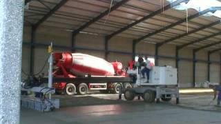 MASTERSCREED - Largest and fastest automated screed in the world