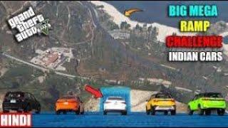 CRASH TEST WITH INDIAN CARS || MEGA RAMP || ABHI JAAT GAMING #technogamerz #gta5 #gta5gameplay #gtA